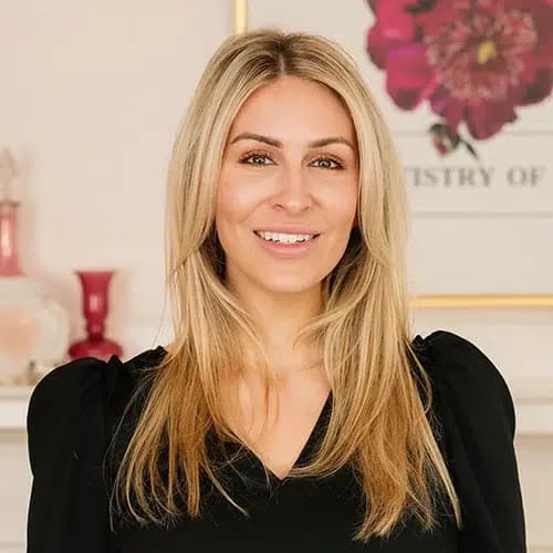 portrait of gigi blanchet at the artistry of face